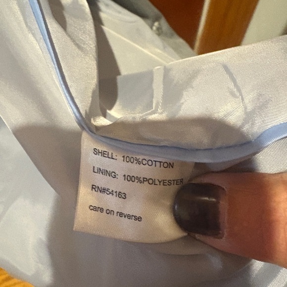 Calvin Klein Double Breasted Cotton Buckle Waist Trench Coat - Picture 16 of 17